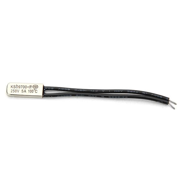 250V 5A Motorcycle Scooter Thermostat Beralih Suhu Pasang