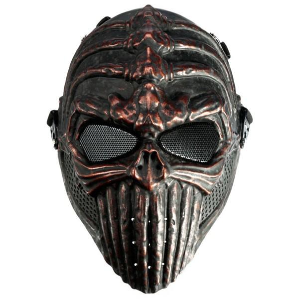 Masker taktis Militer Skull Skeleton penuh untuk Masker