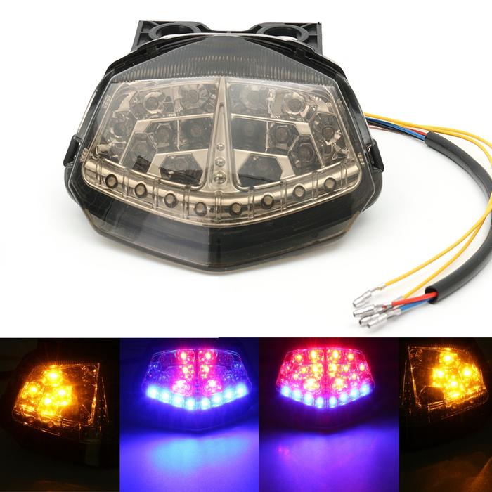 Merokok Brake Tail Sinyal Hidupkan Cahaya LED Terpadu Untuk