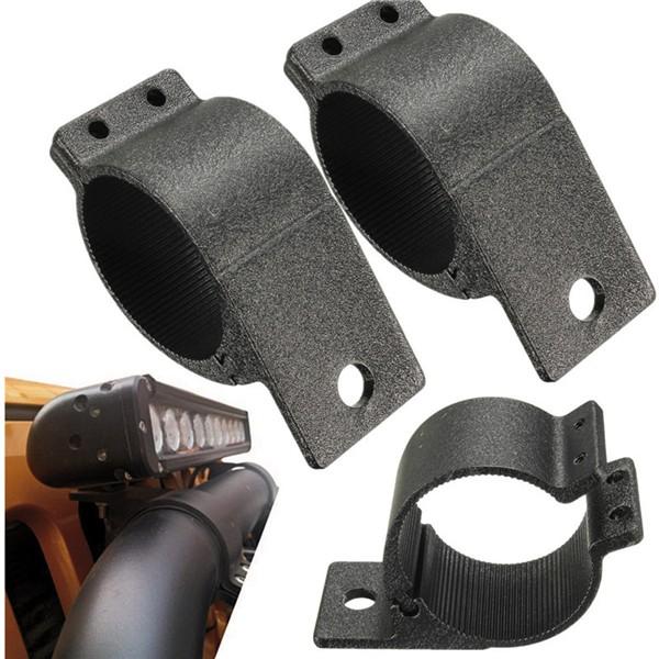 2 lembar LED HID Banteng Kerja Ringan Mounting Bracket klem