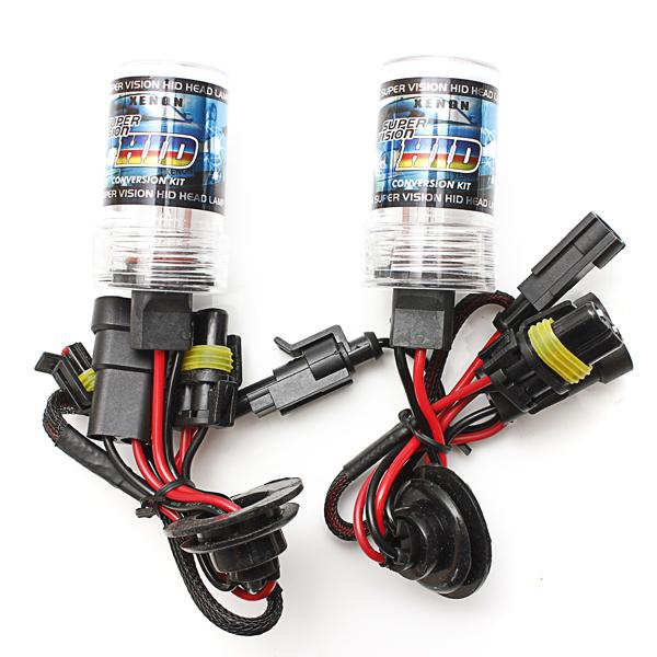 2 x HB4 9006 35W HID Xenon Cahaya Lampu Bulbs Headlight