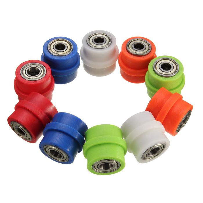 8mm / 10mm Rantai Roller Pulley Tensioner untuk Motor Pit