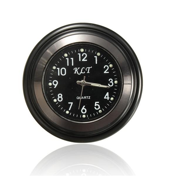 Sepeda motor sepeda Handlebar Mount Dial Jam Perhiasan 7/8