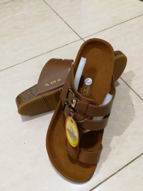 Sandal pria kulit asli dodoni L310 LZ 310 NL 310