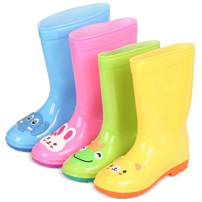 Sepatu Boots Hujan Karet Motif n untuk Bayi / Anak