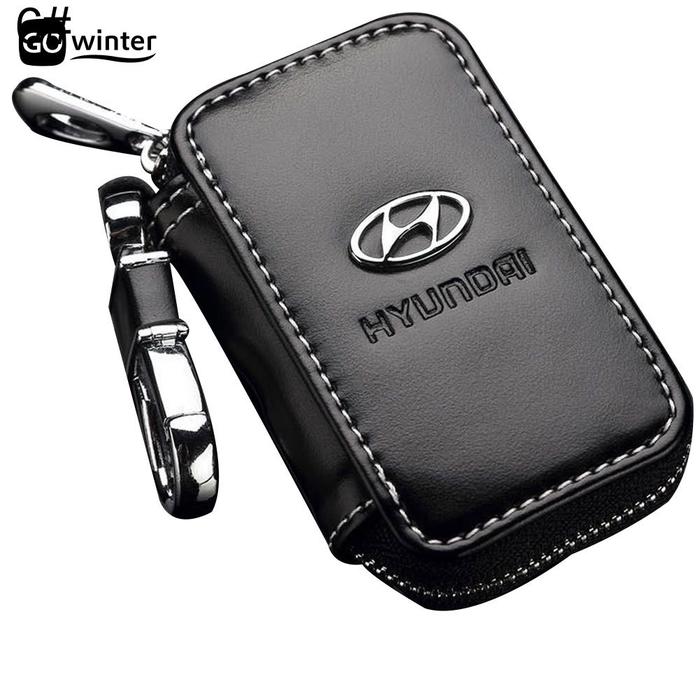 Gowin Faux Leather Multifunctional Car Key Purse Wallet Holder