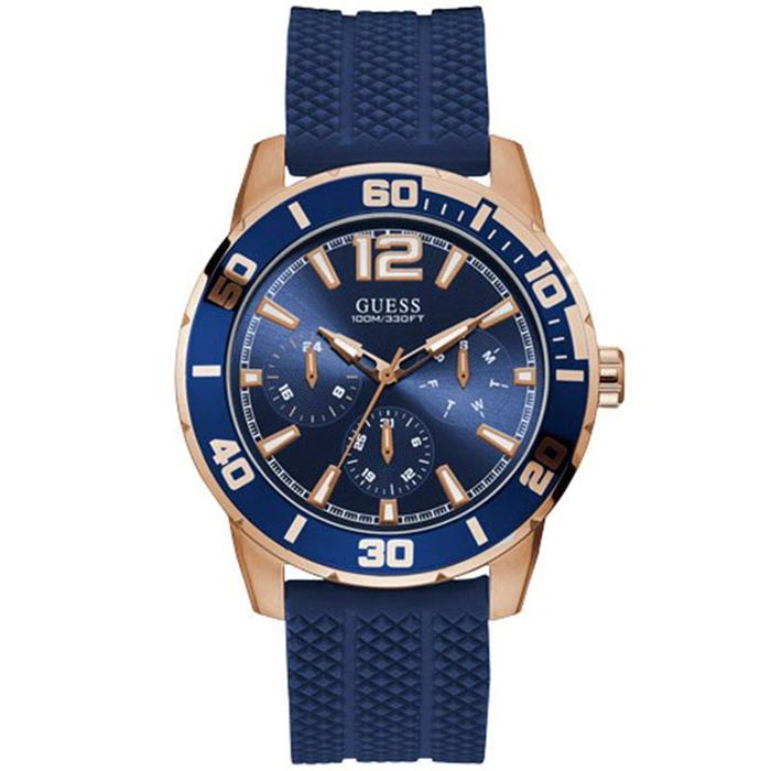 JAM GUESS ORIGINAL W1250G2 W 1250 G2 W1250 JAM TANGAN COWOK NG