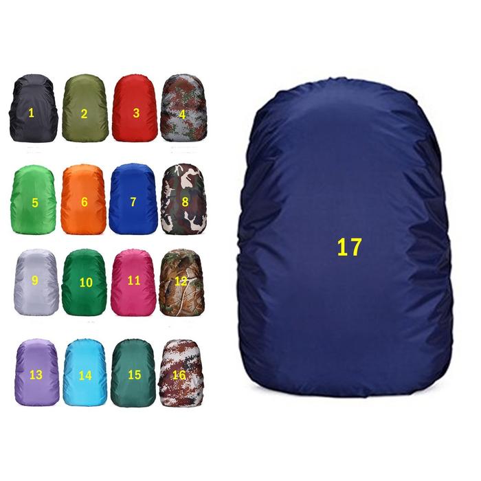 Btv20 bungkus tas ransel punggung anti air rain cover bag pelindung hu