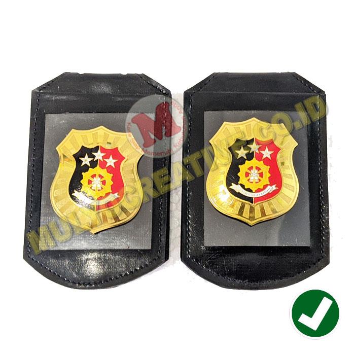 Dompet KTA Lencana Sidik Sakti Indera Waspada Polri Dompet Lencana
