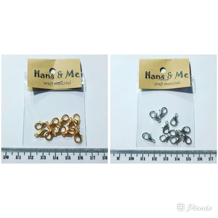 Kaitan Kalung Rante Gelang Kaitan Udang - Emas