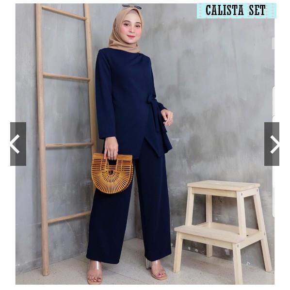 Calista Set Setelan Muslim Murah / Calista Set