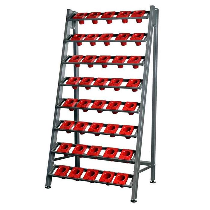 Rak Arbor TW-1F #BT40 Shuter CNC Tool Rack with 56 pcs of BT-40
