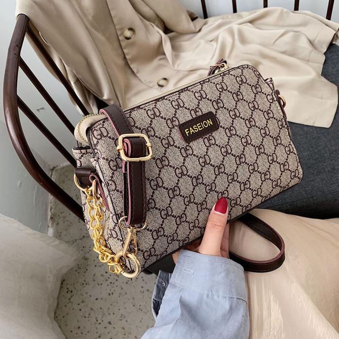 B8074-gd Tas Selempang Wanita Elegan Cantik Import