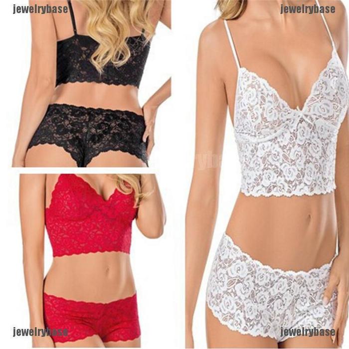 undiesω Set Bra Lingerie Sexy Erotis Bahan Lace Ada Ukuran Besar +