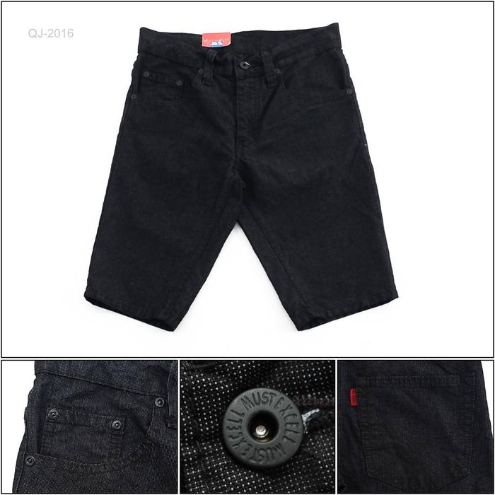 [043002016] Celana Pendek Jeans Cowok Must Excell 42-48