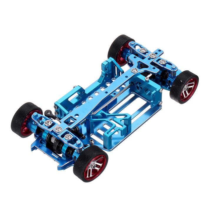 1/28 Mini-q Metal RC Car Frame Upgrade Parts With Differential