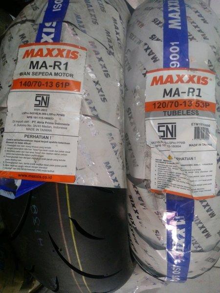 Maxxis 1207013 dan 1407013 MA R1 ban depan dan belakang nmax