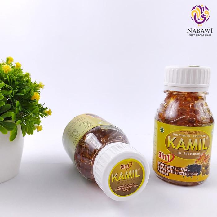 New Kamil Minyak Zaitun Extra Virgin Olive Oil Obat Herbal Kapsul Isi