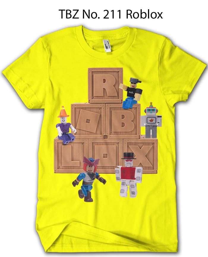 Baju Roblox Toys Series 2 Anak Kaos Roblox Cotton 24s Original