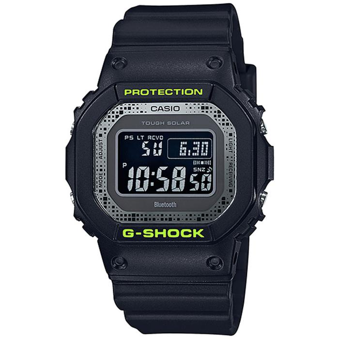JAM TANGAN PRIA CASIO G-SHOCK ORIGINAL DIGITAL CAMOUFLAGE DIGITAL HITAM RESIN GW-B5600DC-1A CASIO G