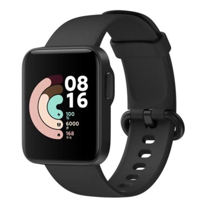 JAM TANGAN XIAOMI ORIGINAL MI WATCH LITE BLACK JAM PRIA JAM WANITA NG