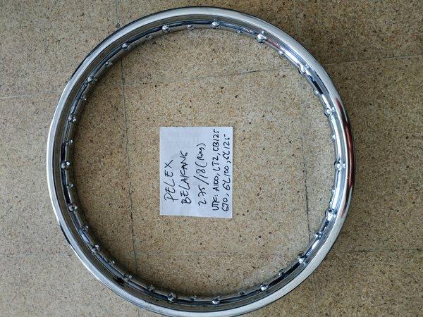 BLD Pelek Velg Belakang Ruji A100 GTO GL100 CB125 GL125