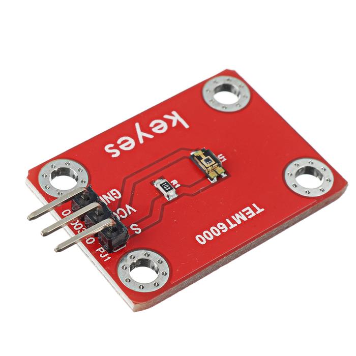 Keyes Brick TEMT6000 Sensor Cahaya (Lubang Pad) Modul Sinyal Analog