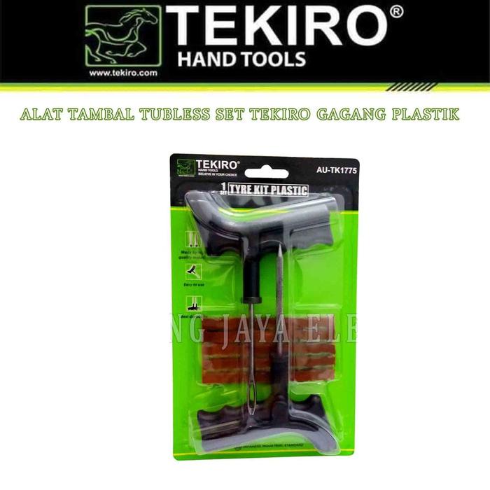1 Set Alat Tambal Ban Tubless Tyre Repair Kit Mobil Hilux S Cab