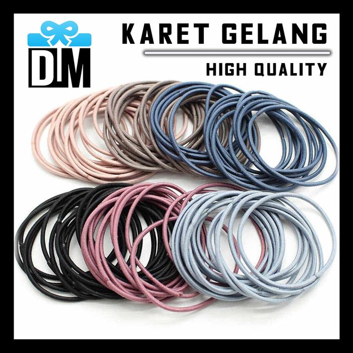 Karet Gelang Elastis Untuk Bungkus Snack Ikat Rambut Korea Jepang