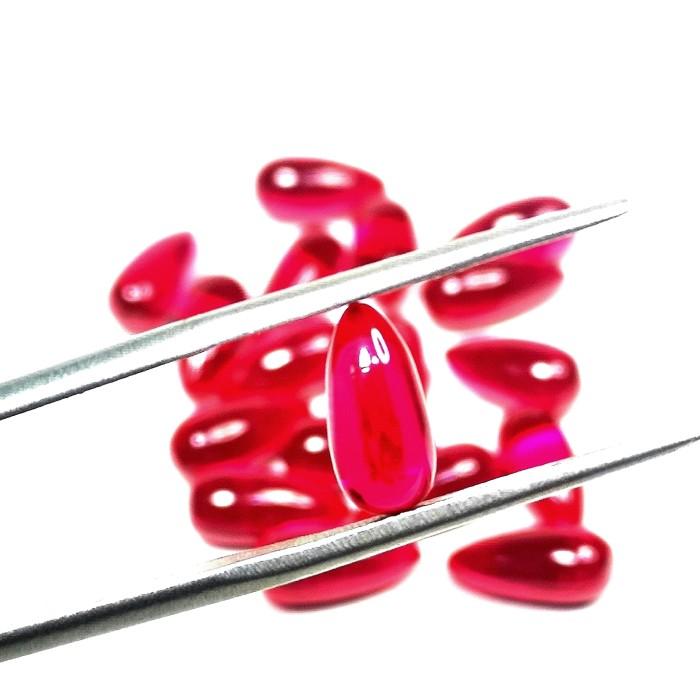 MUMER BATU MUSTIKA LIPAN MERAH RUBY SIAM BANGKOK BENTUK LANCIP