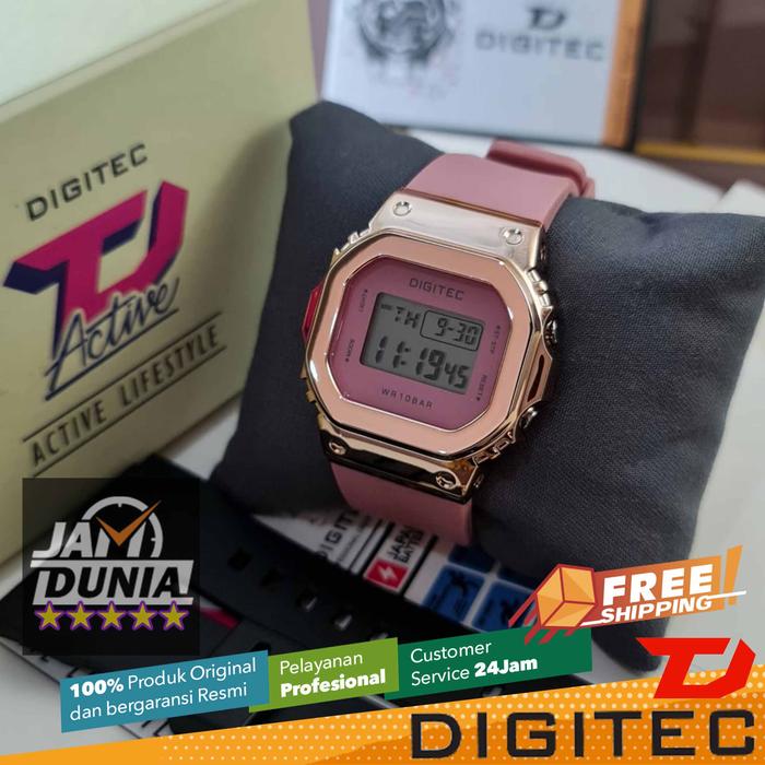 DIGITEC ORIGINAL BDG-7054T PK BDG7054 DIGITEC 7054 JAM TANGAN WANITA