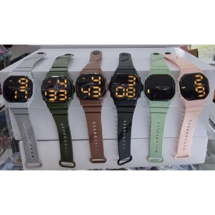 Jam tangan wanita LED Digital / jam LED Watch / jam tangan LED Digital