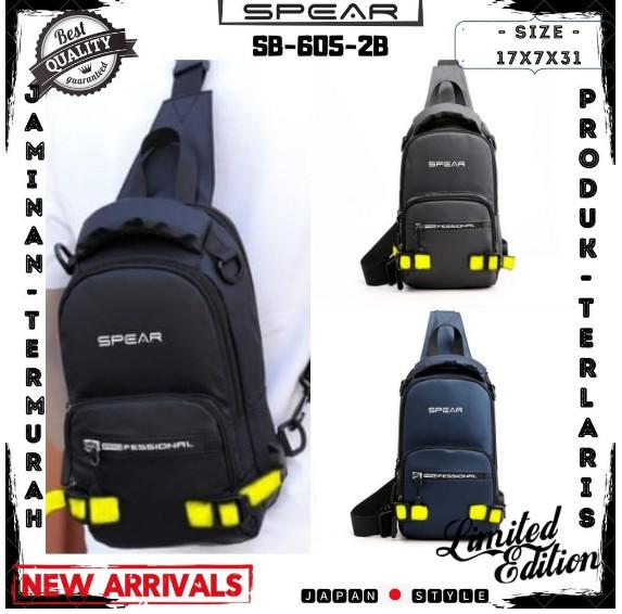 Tas Pria Selempang Spear SB-605-1 - Biru