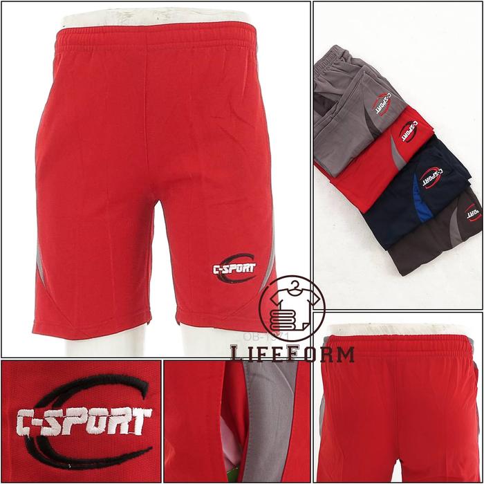 Celana Pendek Kolor Cowok C-sport All Size[OB1971]
