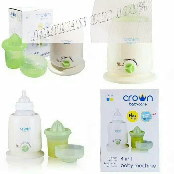*News* Crown Bottle WARMER Sterilizer 4 in 1 BABY MACHINE CR198 Steril