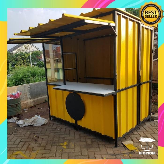 Booth kontainer / Gerobak Kontainer / Gerobak costum Cafe Resto