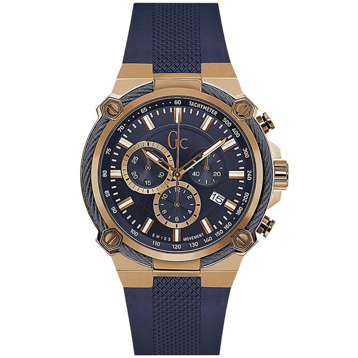 JAM GUESS GC ORIGINAL Y24006G7 24006 GUESS Y24006 JAM TANGAN PRIA LA