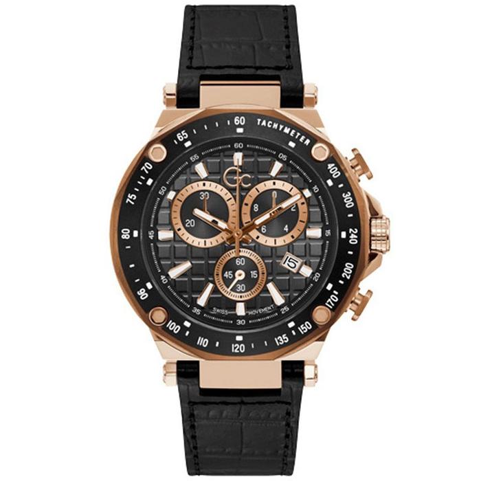 JAM GUESS GC ORIGINAL Y81004G2MF 81004 GUESS Y81004 JAM TANGAN PRIA LA