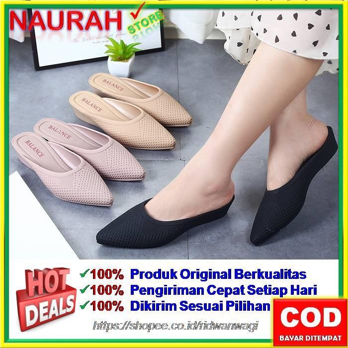 BALANCE B650 D3 ORIGINAL SANDAL WANITA WEDGES SLOP LANCIP JELLY