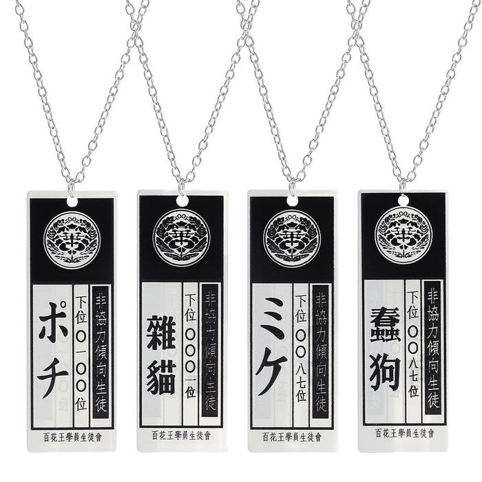 XIJING Barang Anime Jepang Kakegurui Ular Yumeko Cosplay Kalung