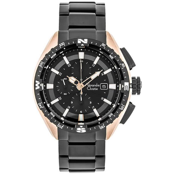 JAM TANGAN ALEXANDER CHRISTIE PRIA ORIGINAL 6436 M3 AC6436MC TR