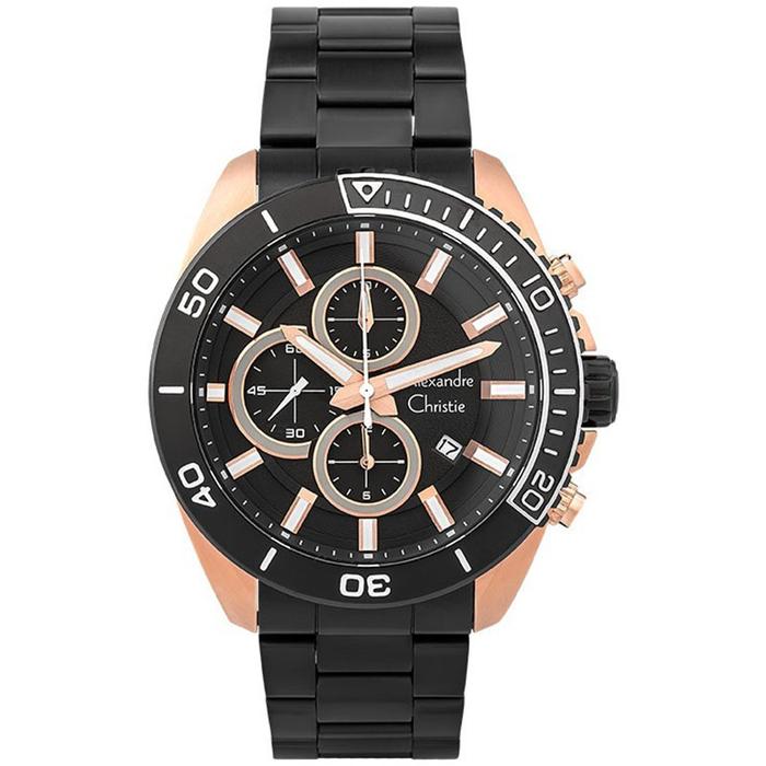 JAM TANGAN ALEXANDER CHRISTIE PRIA ORIGINAL 6543 M4 AC6543MC TR