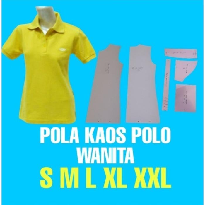 pola kaos polo wanita dewasa,plastik,pola kaos pola cewe