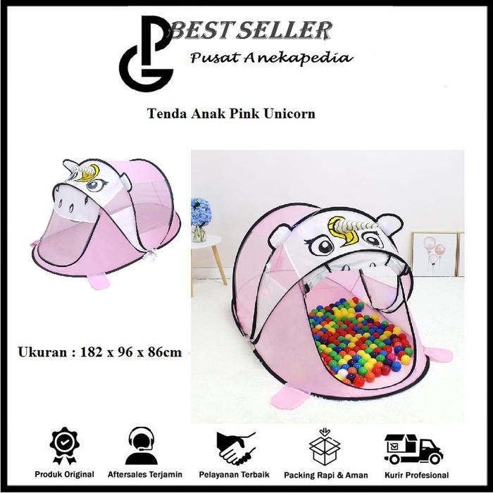 *ORI* Tenda Anak Unicorn Pink Jumbo - Tenda Main Anak Unicorn Pink -