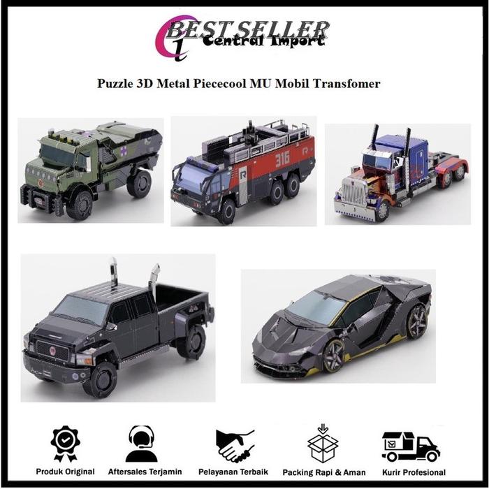 *ORI* Puzzle 3D Metal Piececool Hound - Sentinel Prime - Optimus Prime