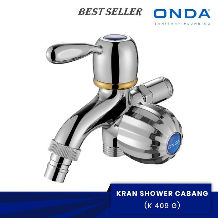 *ORI* KRAN CABANG / KRAN SHOWER / KRAN SHOWER ONDA 1/2 INCH / KRAN