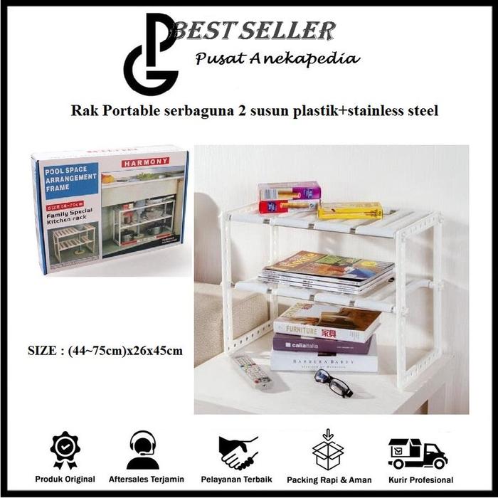 *ORI* rak buku - rak piring - rak portable - rak sepatu - rack