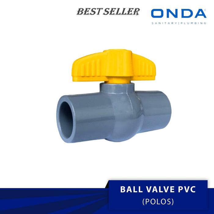 *ORI* BALL VALVE / STOP KRAN / STOP KRAN PVC / BALL VALVE PVC 1 INCH
