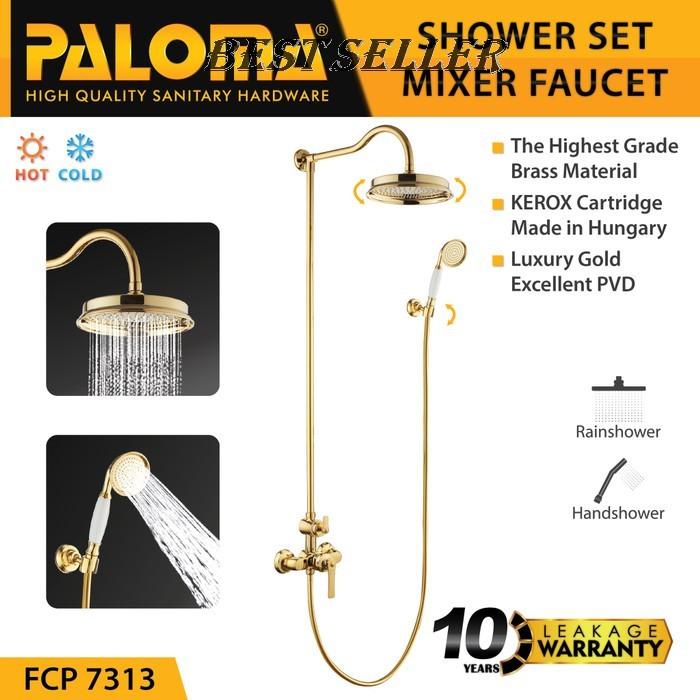 *ORI* PALOMA FCP 7313 Shower Tiang Set Mandi Keran Kran Panas Dingin