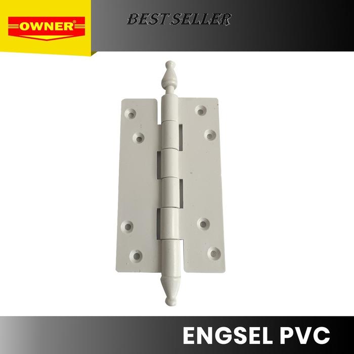 *ORI* ENGSEL PINTU PVC PUTIH 4Inch
